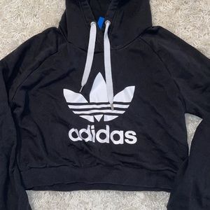 Adidas cropped hoodie